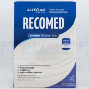 RecoMed koktail odżywczy 6x65g neutralny